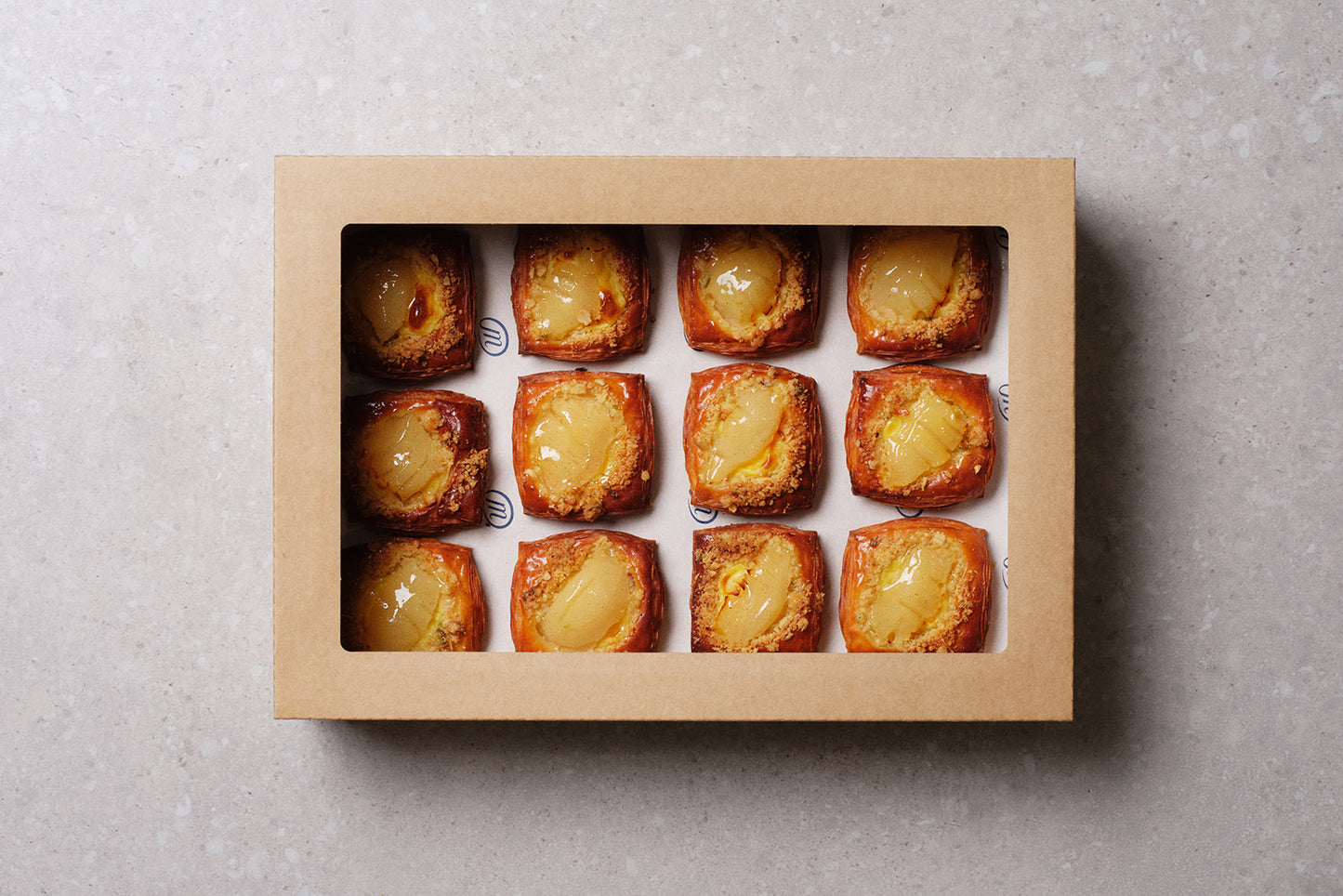Mini Pear Danish Box